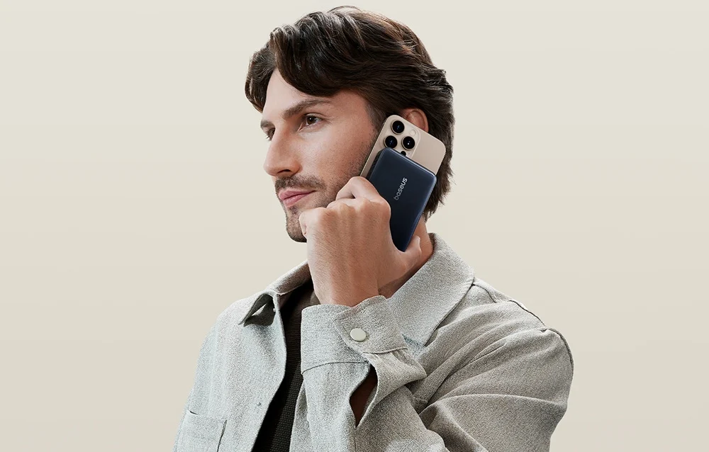 Baseus Nomos Qi2 magnetiga akupank, USB-C 10000mAh 45W - Image 2